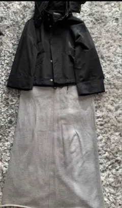 JOURNAL STANDARD グレー ロングスカート