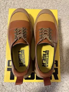 【美品】Onitsuka Tiger WIGURVE 26cm ブラウン　厚底