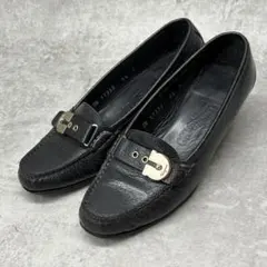 Salvatore Ferragamo フェラガモ　ローファー　黒　23cm