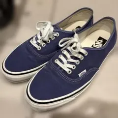 ☆デッドストック☆vans オーセンティックCA Over Washed ブルー 
