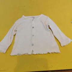 tete a tete ホワイトカーディガン 80