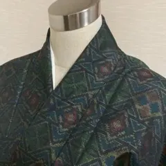 KA2374 大島紬 身丈157cm 着物 正絹