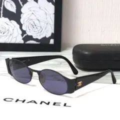 美品】CHANEL シャネル 01454 スクエア サングラス ココマーク - メルカリ