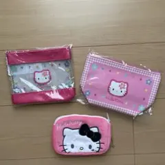 ハローキティ ポーチセット