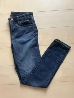 ユニクロUNIQLO デニム　スキニー　パンツ　28インチ