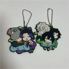 鬼滅の刃 ラバーストラップ アクリルキーホルダー