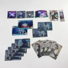 【魘夢】グッズ　まとめ売り　18点　カード　ステッカー　ウエハース　⻤滅の刃マン