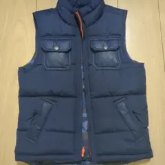 GAP　Kids　ダウンベスト　リバーシブル　120cm