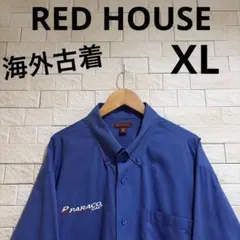 海外古着　レッドハウス　RED HOUSE 長袖　長袖ワークシャツ　サイズXL