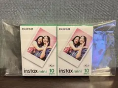 FUJIFILM instax mini インスタントフィルム 10枚×2
