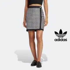 adidas ハウンドトゥース スカート 千鳥柄 ゴルフスカート 韓国