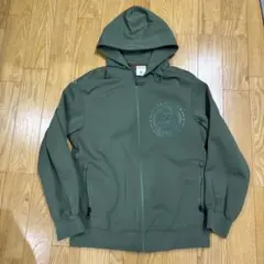 MARK & LONA パーカー ジップアップ カーキ