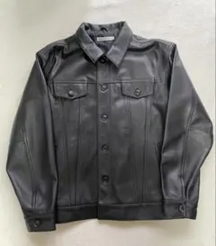 HOUSE OF BLUES レザー トラッカージャケット　ブラック Lのサムネイル