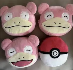 ポケットモンスター 顔型ミニポーチ ～ヤドン～ コンプリートセット