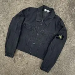 激レア06年 イタリア製 Stone island ガーメント デニムジャケット