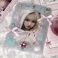 トレカケースデコ ホイップ バレエコア リボン