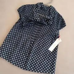24SS】トゥモローランドコレクション コットンシルクケープブラウス 36 