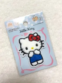 ハローキティ 刺繍ワッペン
