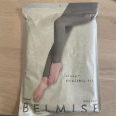 BELMISE 着圧レギンス HEALING FIT LL ペールグレー