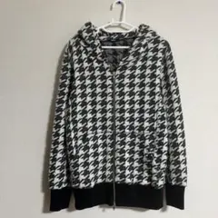 daboro ハウンドトゥース柄 パーカーのサムネイル