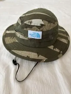 キッズ　THE NORTH FACE 迷彩 バケットハット KSサイズ