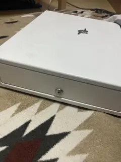 ホワイトキャッシュドロワー 鍵付き SMD146Mのサムネイル