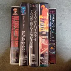 洋楽ロック VHS 5本セット