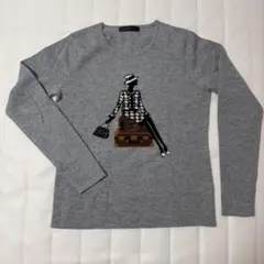 【美品】 DAMA collection カシミヤ セーター S