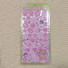 正規品【即日発送・新品】ボンボンドロップシール／和柄　桜（さくら）緑台紙クーリア