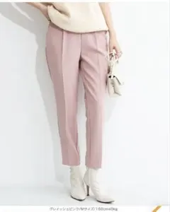 新品未使用　ダークエンジェル　ピンク テーパードパンツスラックス　低身長　xs