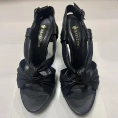 BABYLONE バビロン サンダル 黒のサムネイル