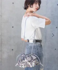 Casseliniフリルスパンコール BAG