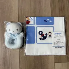 familiar ファミリア ガーゼ　ラトル ガラガラ くま