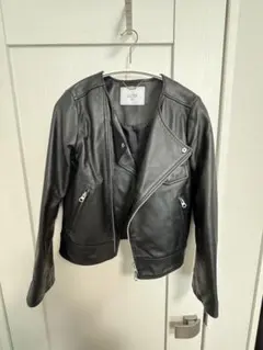 IENA SLOBE♡ブラックレザーライダースジャケット♡イエナ