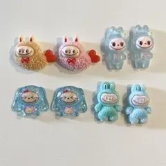 ラブブ デコパーツ 8個セット