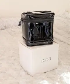 新品　Dior ディオール オリジナル バニティ型ポーチ バニティケース 黒