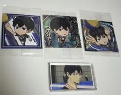 影山飛雄　ハイキュー　シールウエハース　ミニアクリルブロック