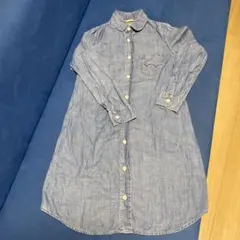 EDWIN デニムシャツワンピース 140センチ