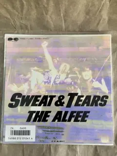 SWEAT & TEARS THE ALFEE 7インチレコード