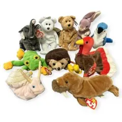 Ty ビーニーベイビーズ BeanieBabies ぬいぐるみ 10匹まとめ売り