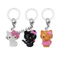 3点　ハローキティめじるしアクセサリー　日焼け　小悪魔　チャーミーキティ