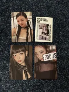 ITZY リア tunnelvision special カセットテープ シール