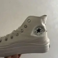 CONVERSE ALL STAR ハイカット 厚底 ホワイト 24.5cm