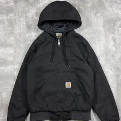 Carhartt アクティブジャケット チェック ブラック