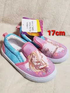 新品 17cm 靴 スニーカー シューズ スリッポン プリンセス ラプンツェル