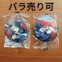 ツイステ　トレイ　ケイト　缶バッジ