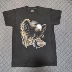激レアHarley-Davidson tシャツ 白頭鷲 スポイラープリント2XL - メルカリ