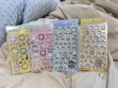 【ちいかわ4枚セット✨新品未使用✨】ボンボンドロップシール正規品★ハチワレうさぎ