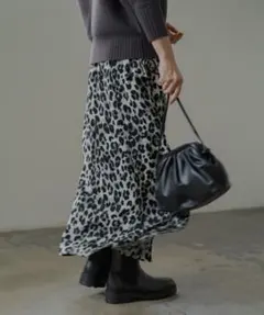 レオパードマキシスカート（Loungedress）