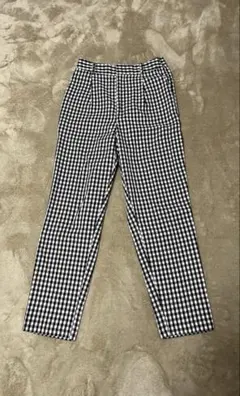 GUチェックパンツ　Mサイズ